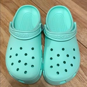 Mint Crocs